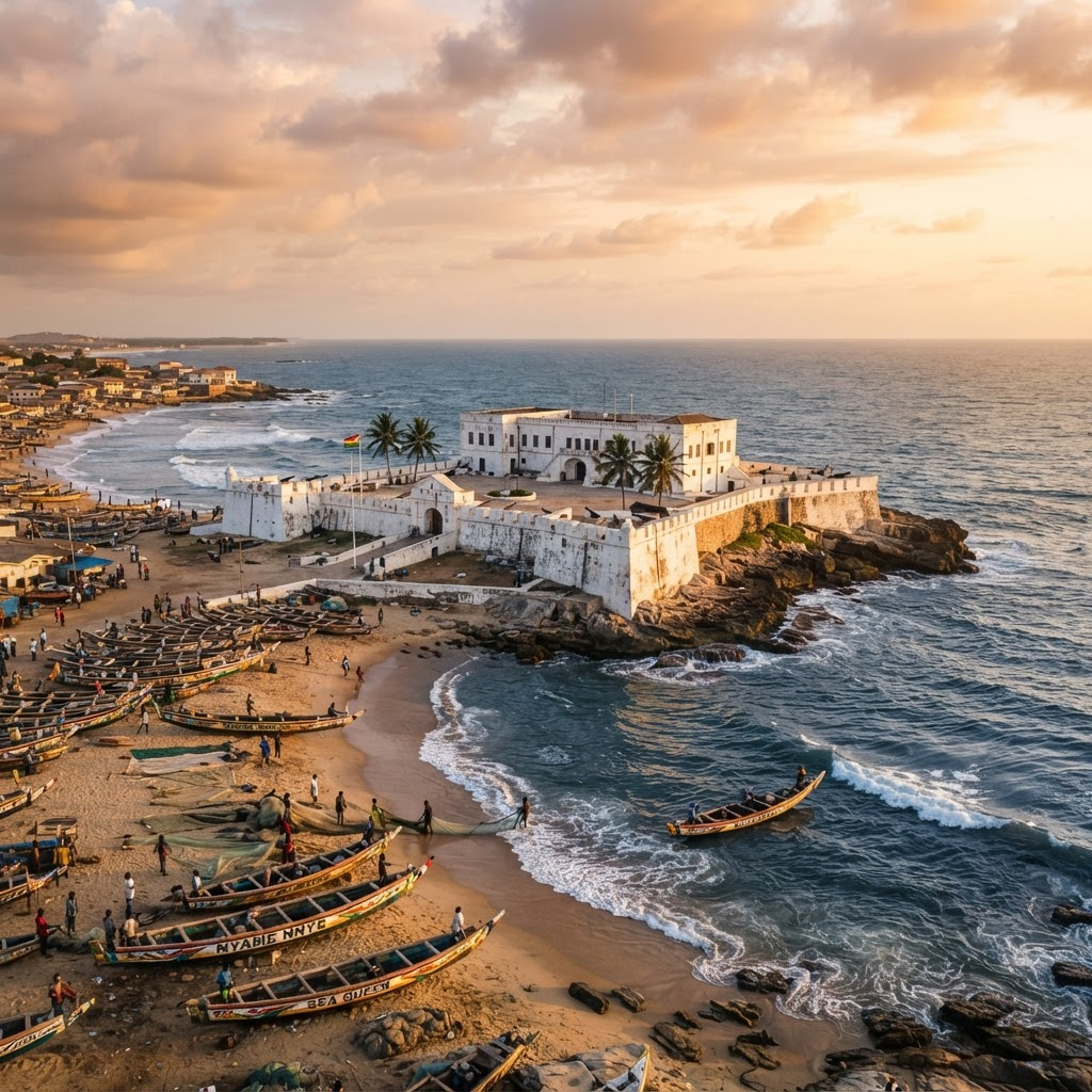 Ghana — apply for your visa online with VisitsVisa